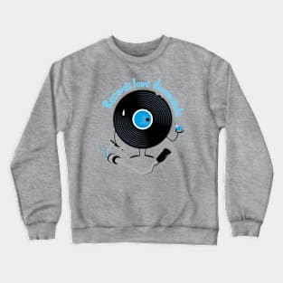 Records love diamonds Crewneck Sweatshirt